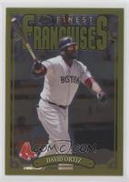 Rare Gold - 1996 Topps Finest Franchise SP - David Ortiz