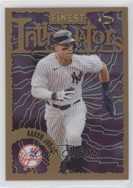 2023 Topps Finest Flashbacks - [Base] #73 - Finest Intimidators - Aaron Judge