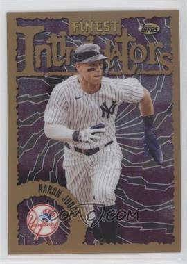 2023 Topps Finest Flashbacks - [Base] #73 - Finest Intimidators - Aaron Judge