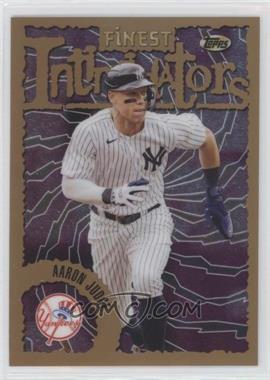 2023 Topps Finest Flashbacks - [Base] #73 - Finest Intimidators - Aaron Judge