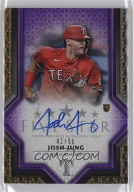 2023 Topps Five Star - Autographs - Purple #FSA-JJU - Josh Jung /50