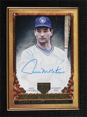 2023 Topps Gilded Collection - Gallery of Gold Autographs - Onyx #GOG-PMOL - Paul Molitor /10