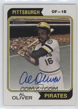2023 Topps Heritage - 1974 Real One Autographs #74RO-AO - Al Oliver