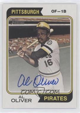 2023 Topps Heritage - 1974 Real One Autographs #74RO-AO - Al Oliver