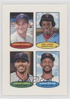 Harmon Killebrew, Rod Carew, Carlos Correa, Byron Buxton