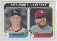 League Leaders - Kyle Schwarber, Aaron Judge