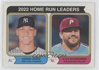 League Leaders - Kyle Schwarber, Aaron Judge