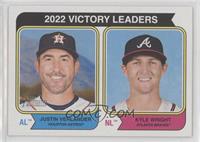 League Leaders - Kyle Wright, Justin Verlander