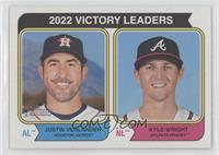 League Leaders - Kyle Wright, Justin Verlander