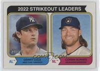 League Leaders - Corbin Burnes, Gerrit Cole