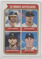 SP - Topps Rookie Stars - Sean Bouchard, Jack Larsen, Bligh Madris, Cody Thomas