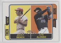 Johnny Bench, Pete Alonso