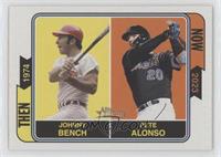 Johnny Bench, Pete Alonso