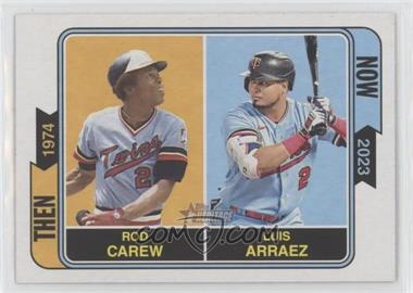 2023 Topps Heritage - Then and Now #TAN-3 - Rod Carew, Luis Arraez