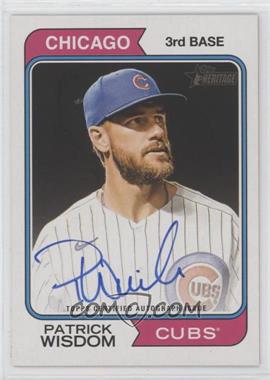 2023 Topps Heritage High Number - Real One Autographs #ROA-PW - Patrick Wisdom