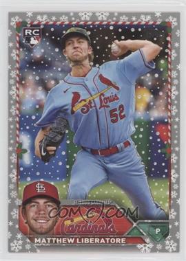 2023 Topps Holiday - [Base] - Metallic #H193 - Matthew Liberatore