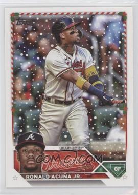 2023 Topps Holiday - [Base] #H43.1 - Ronald Acuña Jr.