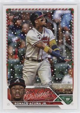 2023 Topps Holiday - [Base] #H43.1 - Ronald Acuña Jr.