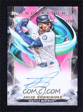 2023 Topps Inception - Base Rookie and Emerging Stars Autographs - Magenta #BRES-JR - Julio Rodriguez /99