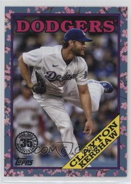 2023 Topps Japan Edition - 1988 Topps Cherry Tree Variations #88B-26 - Clayton Kershaw