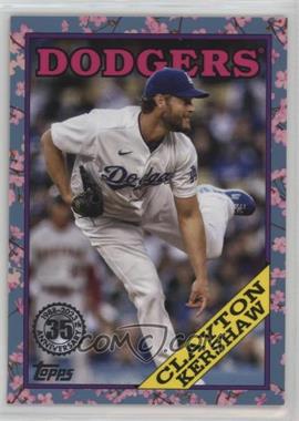 2023 Topps Japan Edition - 1988 Topps Cherry Tree Variations #88B-26 - Clayton Kershaw