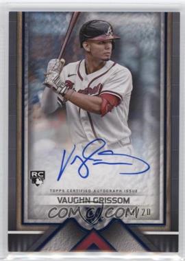 2023 Topps Museum Collection - Archival Autographs - Sapphire #AA-VGR - Vaughn Grissom /20