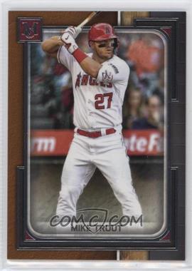 2023 Topps Museum Collection - [Base] - Copper #26 - Mike Trout