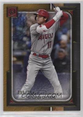 2023 Topps Museum Collection - [Base] - Gold #42 - Shohei Ohtani /299