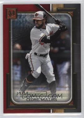 2023 Topps Museum Collection - [Base] - Ruby #57 - Cedric Mullins /50