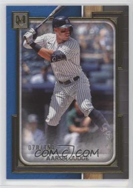 2023 Topps Museum Collection - [Base] - Sapphire #20 - Aaron Judge /150