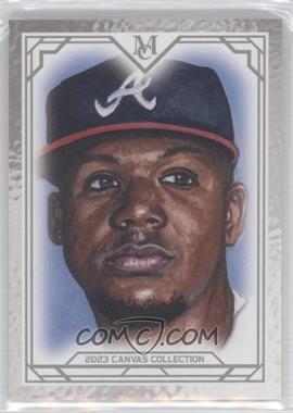2023 Topps Museum Collection - Canvas Collection Reprints #CCR-9 - Ronald Acuña Jr.