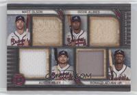 Ronald Acuña Jr., Ozzie Albies, Austin Riley, Matt Olson #/99