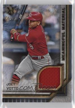 2023 Topps Museum Collection - Meaningful Material Relics - Gold #MMR-JV - Joey Votto /25