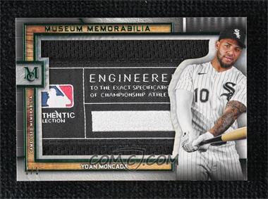 2023 Topps Museum Collection - Museum Memorabilia II - Laundry Tag #MM2-YM - Yoán Moncada /1