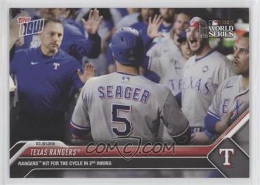 2023 Topps Now - [Base] #1069 - World Series - Texas Rangers /928