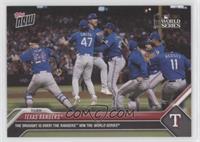 World Series - Texas Rangers #/2,205