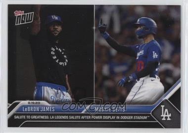 2023 Topps Now - [Base] #736 - Salute to Greatness - LeBron James, Mookie Betts /32719