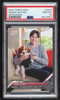 Shohei Ohtani (With His Dog, Decoy) [PSA 10 GEM MT] #/37,585