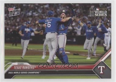 2023 Topps Now World Series Champions Texas Rangers - [Base] #WS-1 - Texas Rangers /5732