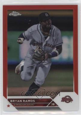 2023 Topps Pro Debut - Chrome - Red Refractor #PDC-39 - Bryan Ramos /5 [EX to NM]