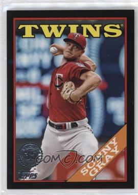 2023 Topps Series 1 - 1988 Topps Baseball - Black #T88-80 - Sonny Gray /299