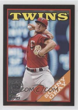 2023 Topps Series 1 - 1988 Topps Baseball - Black #T88-80 - Sonny Gray /299