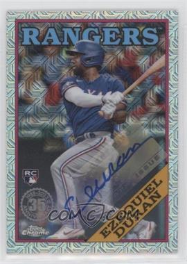 2023 Topps Series 1 - 1988 Topps Chrome Silver Pack - Autographs #T88C-78 - Ezequiel Duran /199