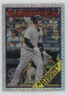 2023 Topps Series 1 - 1988 Topps Chrome Silver Pack #T88C-39 - Anthony Rizzo