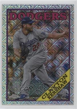 2023 Topps Series 1 - 1988 Topps Chrome Silver Pack #T88C-87 - Clayton Kershaw