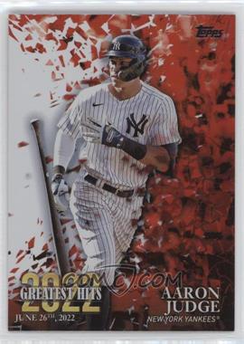 2023 Topps Series 1 - 2022's Greatest Hits #22GH-14 - Aaron Judge