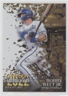 2023 Topps Series 1 - 2022's Greatest Hits #22GH-19 - Bobby Witt Jr.