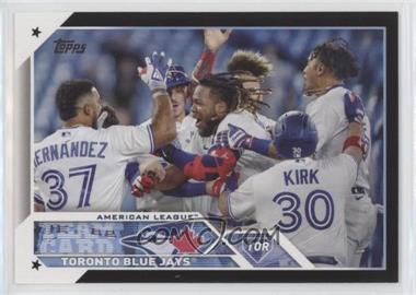 2023 Topps Series 1 - [Base] - Black #84 - Toronto Blue Jays /72