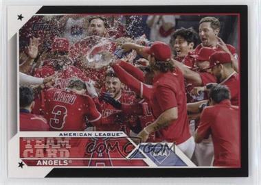 2023 Topps Series 1 - [Base] - Black #93 - Angels /72