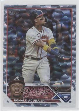 2023 Topps Series 1 - [Base] - Collector's Box Silver Pattern Foil #150 - Ronald Acuña Jr.